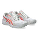 1042A230-102-22.5 アシックス レディース テニスシューズ COURT SLIDE 3 CLAY/OC（White/Sun Coral・サイズ：22.5cm） asics オムニ・クレーコート用