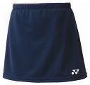 ヨネックス ジュニア スカート(インナースパッツ付)(ネイビーブルー・サイズ:J140) YO-26170J-019-J140 YONEX