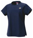 YO-20798-170-M ヨネックス レディース ゲームシャツ(ミッドナイト・サイズ:M) YONEX(4)