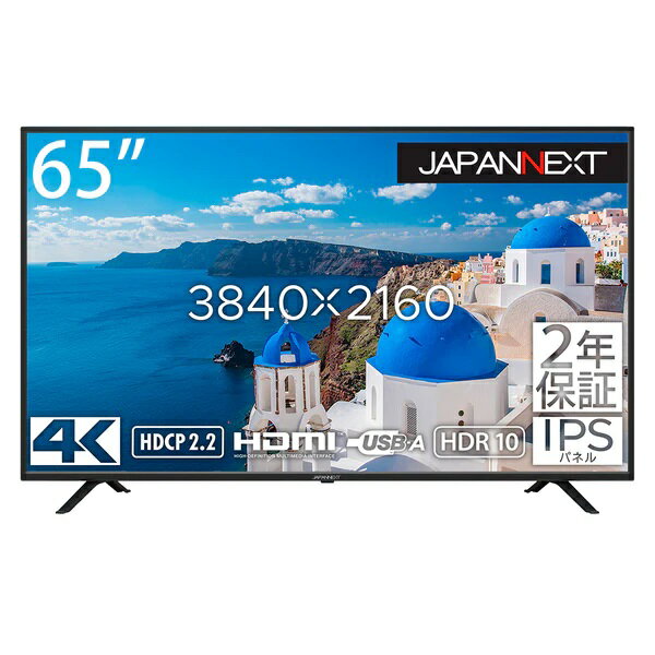 JAPANNEXTʥѥͥȡ 65 վǥץ쥤4K/60Hz/IPS/Ⱦ/8ms/HDMI/ԡ/եåڸ/֥롼饤ȷڸ [2ǯݾ] JN-HDR650IPS4K