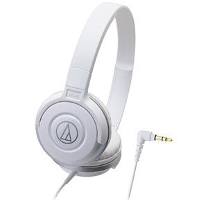 ATH-S100-WH オーディオテクニカ ダイナミック密閉型ヘッドホン (ホワイト) audio-technica