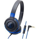 ATH-S100IS-BBL I[fBIeNjJ }CNRg[[ڃ_Ci~bN^wbhz (ubNu[) audio-technica