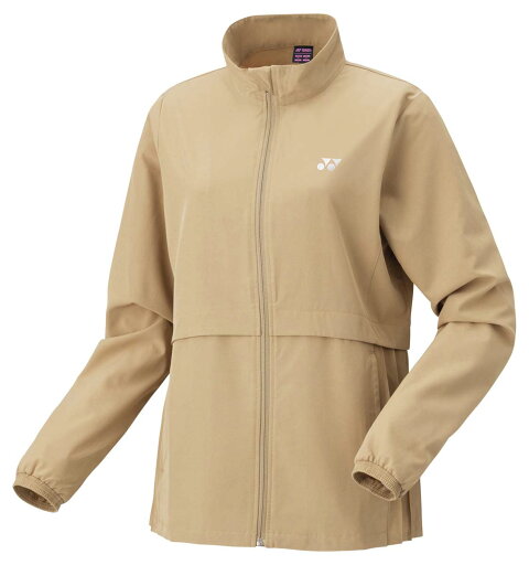 YO-57085-194-O ヨネックス レディース ウォームアップシャツ(サンドベージュ・サイズ:O) YONEX YO-57085-194-O ヨネックス レディース ウォームアップシャツ(サンドベージュ・サイズ:O) YONEX