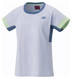 YO-20770-406-L ヨネックス レディース ゲームシャツ（ミストブルー・サイズ：L） YONEX