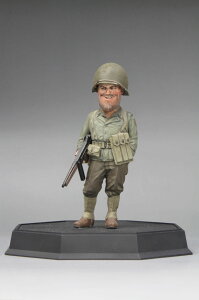 ファインモールド 【再生産】1/12 WWII アメリカ陸軍歩兵 ロジャース軍曹 & トンプソンM1A1【FT02】 プラモデル