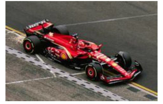 LOOKSMART 1/43 Scuderia Ferrari SF-24 No.16 2nd Australian GP 2024【LSF1060】 ミニカー