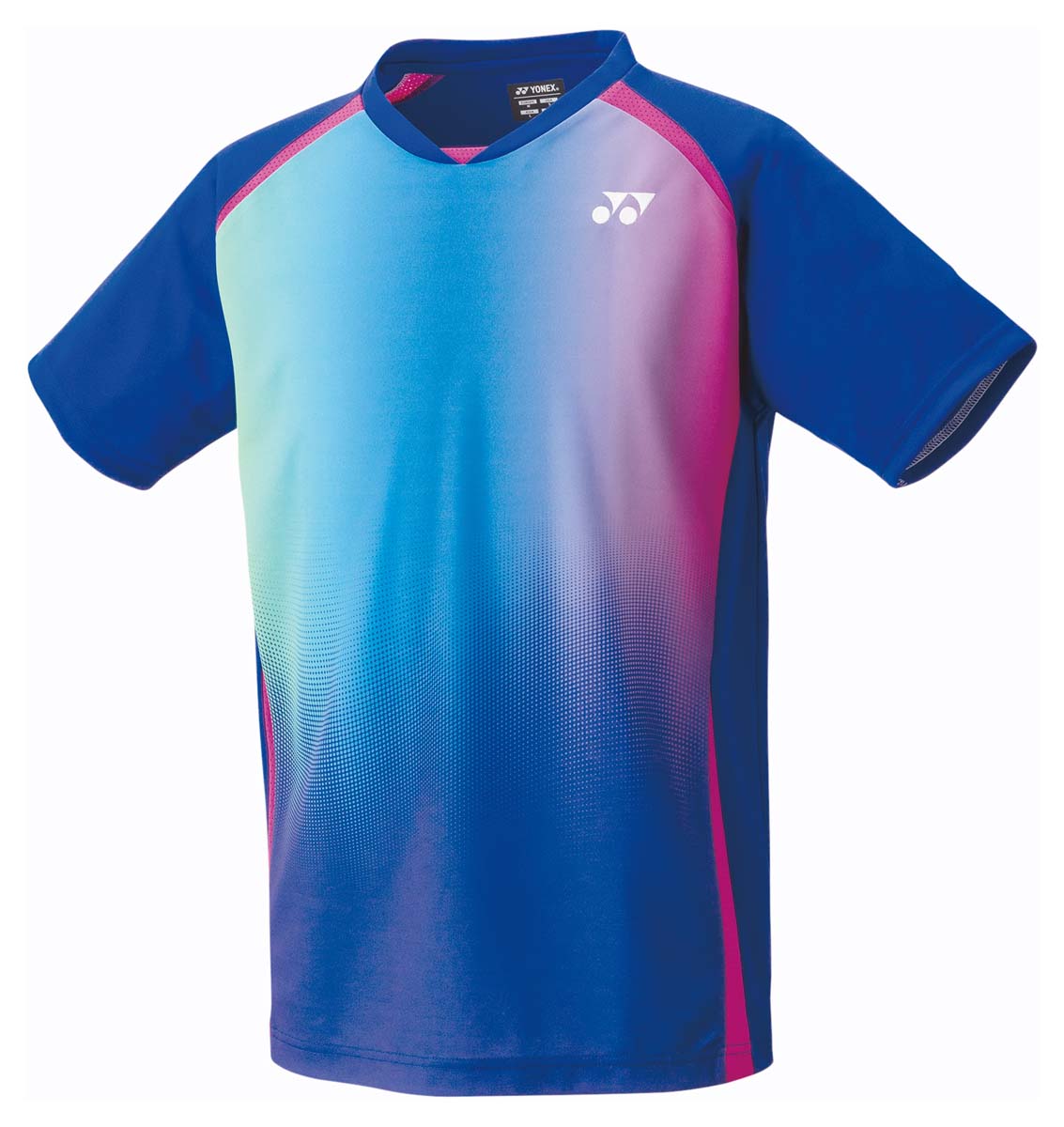 YO-10599-472-L ヨネックス ユニセックス ゲームシャツ(フィットスタイル)(ミッドナイトネイビー・サイズ:L) YONEX