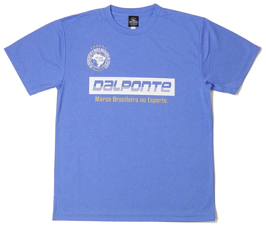 DPZ90-M.BLU-150 DalPonte(ダウポンチ) プラクティスTシャツ　ジュニア用（M.BLU・サイズ：150） サッカー・フットサル用