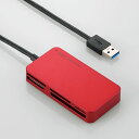 MR3-A006RD エレコム USB3.0対応カードリーダー/ライタ(レッド)(2)