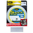 H3507 DUEL TBカーボン ショックリーダー 30m ナチュラルクリアー(7号/25lb) デュエル フロロカーボン リーダー