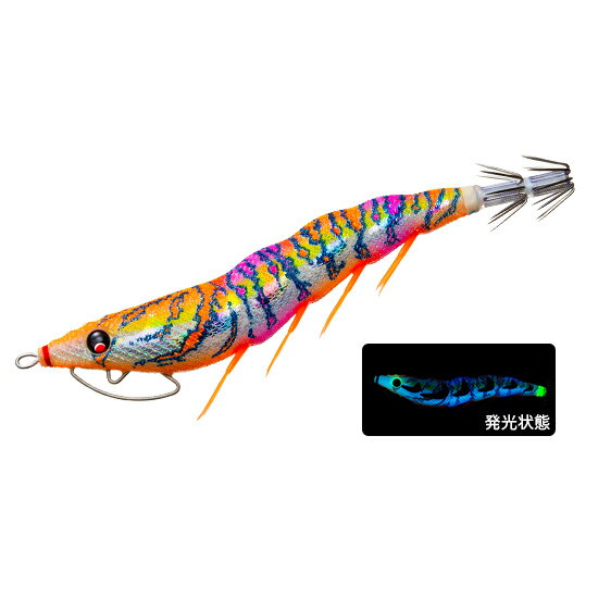 A1756-BLMM DUEL イージーQ キャスト 喰わせ 3号(6 BLMM/ブルー夜光マーブルマーブル) デュエル 餌木 エギ