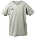 FNT-FT3004-0200-160 FINTA（フィンタ） JRゲームシャツ（グレー・サイズ：160） サッカー・フットサル用