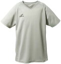 FNT-FT3004-0200-160 FINTA(フィンタ) JRゲームシャツ(グレー・サイズ:160) サッカー・フットサル用