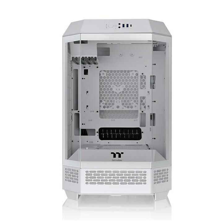 Thermaltake｜サーマルテイク ミニタワー型PCケース The Tower 300 （ホワイト） microATX、Mini-ITXマザーボード対応 CA-1Y4-00S6WN-00