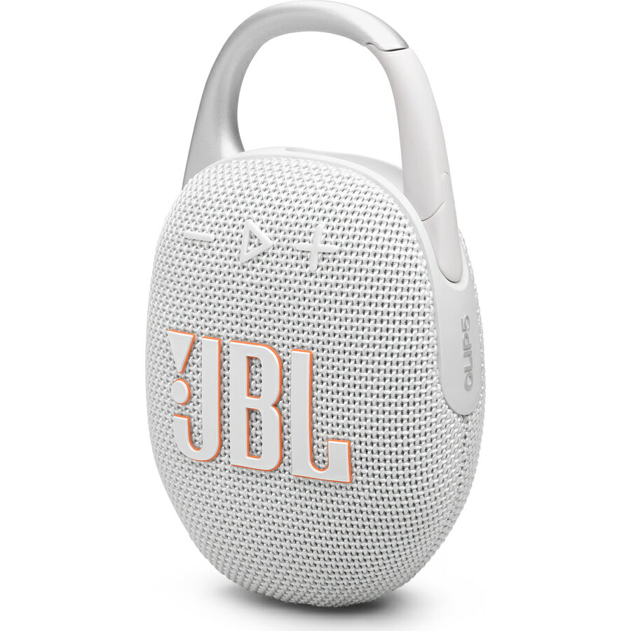 JBLCLIP5WHT JBL 防塵防水対応ポータブルBluetoothスピーカー(ホワイト) JBL CLIP5