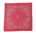 BF022347-1A-2L BACKYARD FAMILY(バックヤードファミリー) Bandanna COLLECTION(PINK)