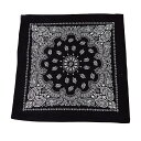 BF022347-1A-2A BACKYARD FAMILY(バックヤードファミリー) Bandanna COLLECTION(BLACK)