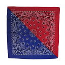 BF022348-1A-2O BACKYARD FAMILY(バックヤードファミリー) Bandanna COLLECTION(BLUE/RED)