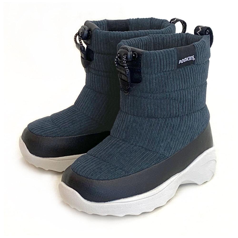 BACKYARD FAMILY(バックヤードファミリー) POOKIES プーキーズ キッズ ジュニア スノーブーツ（ブルーG..