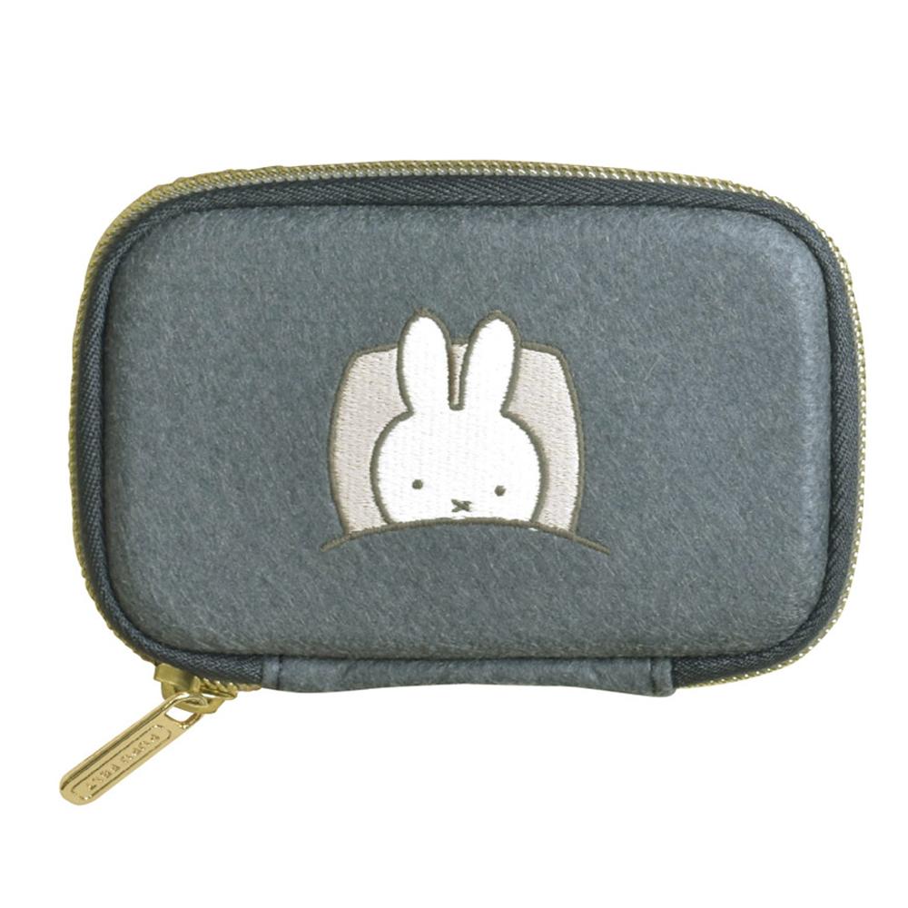 p+g design(ピージーデザイン) pgdesign ピージーデザイン PUPU FELT カードケース（ミッフィー/ネイビー） BF017322-1A-2E