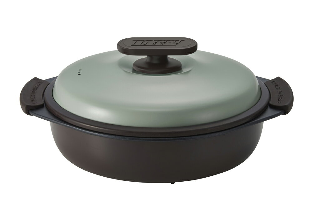 ラドンナ 電子レンジ用グリル鍋　ペールアクア K-MW4-PA LADONNA Toffy [KMW4PA]