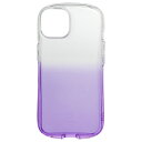 HAMEE ［iPhone 14専用］ Look in Clear Lollyケース クリア/ヴァイオレット 41-969441