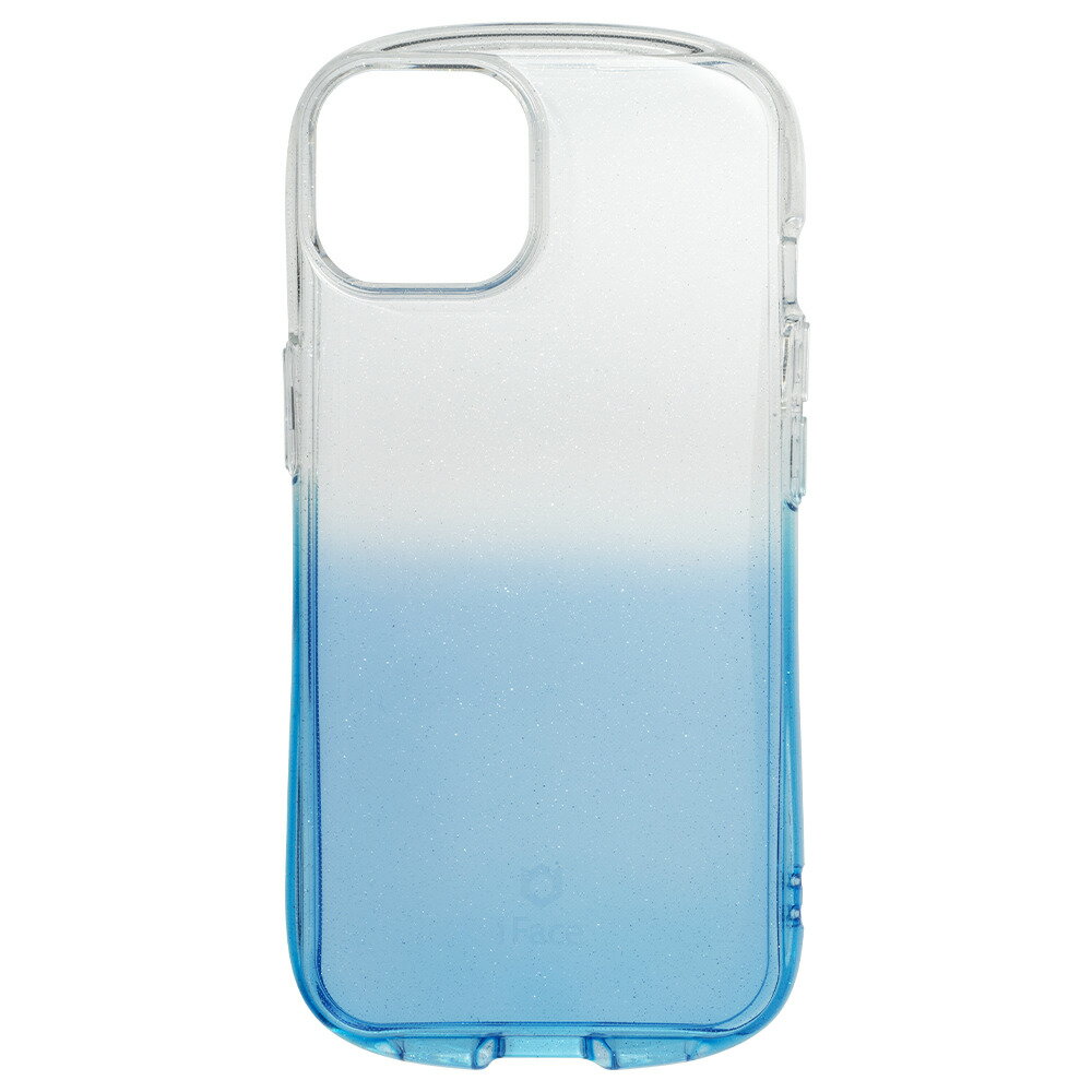 HAMEE ［iPhone 14専用］ Look in Clear Lollyケース クリア/アクア 41-969465