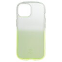 HAMEE ［iPhone 15専用］ Look in Clear Lollyケース クリア/ライム 41-969526