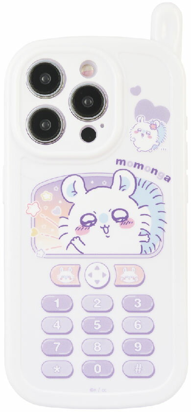 구루만디즈 iPhone15 Pro 용 레트로 가라케이스 치이카와 (모몬가) CK-39D