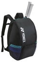 YO-BAG2408B-076 ヨネックス バックパックB(ラケット2本入れ)（ブラック/シルバー） YONEX