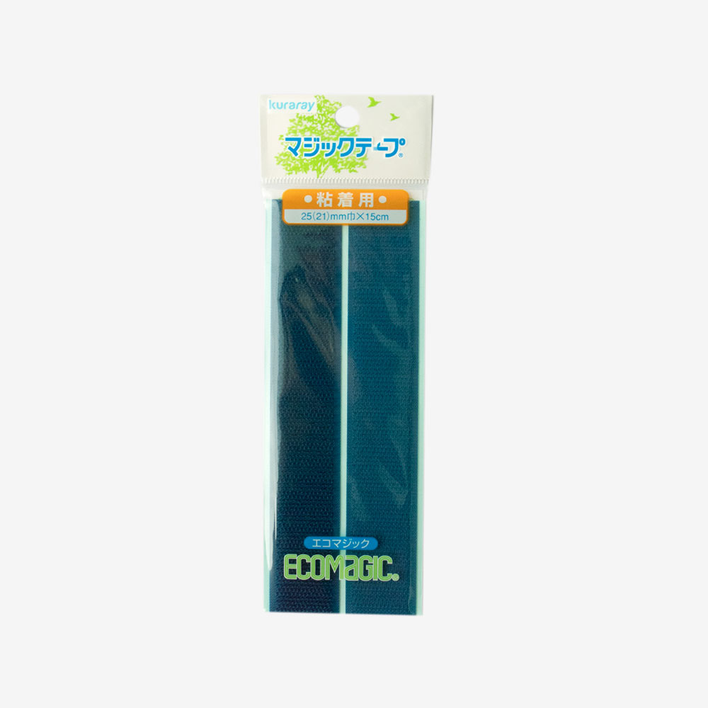 エコマジック 粘着剤付マジックテープ（ネイビー・25mm巾） M15RNN