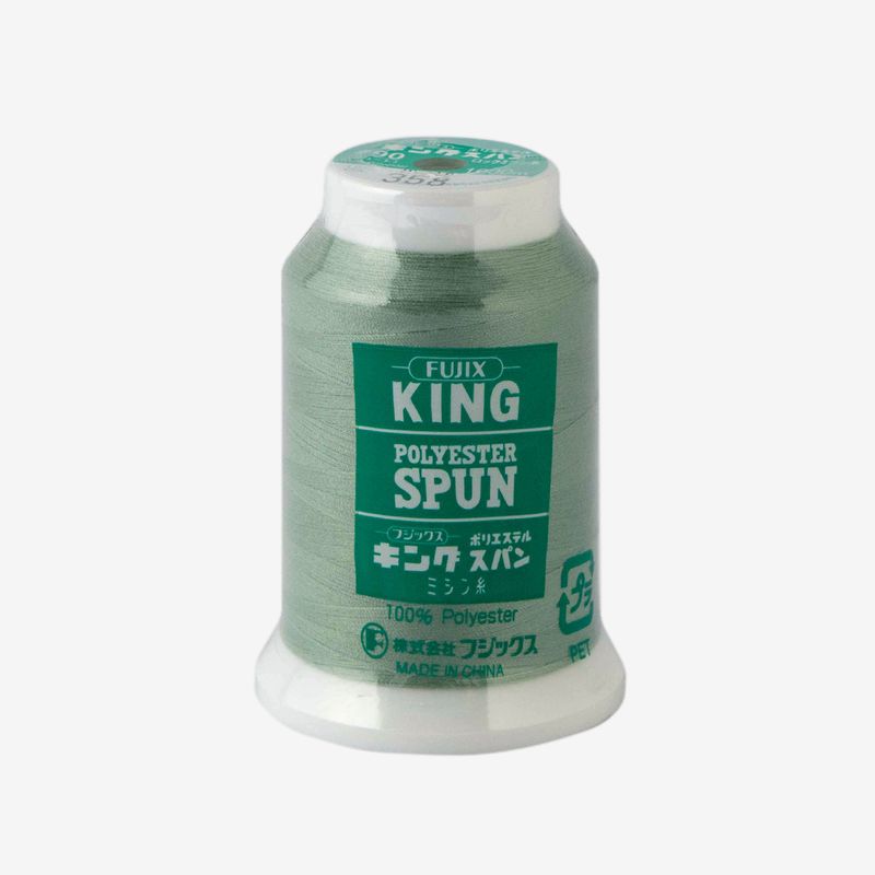 【返品種別B】□「返品種別」について詳しくはこちら□※ミシン針9〜11号をご使用下さい。◆90番手のロックミシン糸です。ポリエステルスパン糸を原料とした「可縫性向上加工」を施した縫い調子。◆薄手ニットのソーイングや裁断ほつれ止めを目的とした「縁かがり」糸。縫い代の始末をかねた「飾り縫い」、布地と布地との「縫い合せ」などに も用います。「可縫性向上加工」を施した“快適な縫い調子”と“均整な縫い上がり”を得られる高機能縫い糸です。■　仕　様　■内容量：#90（ロックミシン用）1000m素材：ポリエステル100％（左撚り）[F48358フジツクス]キングスパンアウトドア＞手芸用品＞ソーイング関連＞糸