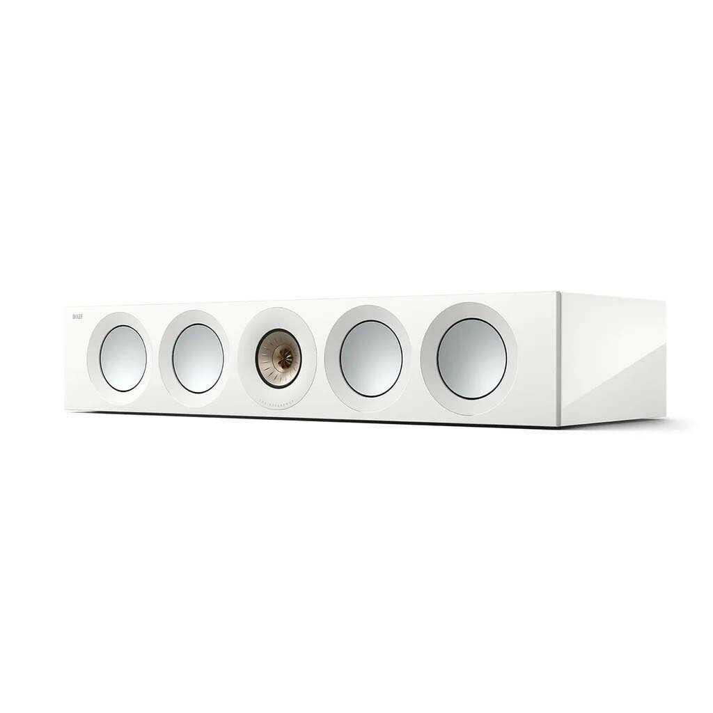 Bookshelf Speakers - KEF KEF フラッグシップ・センタースピーカー（ハイグロス・ホワイト・シャンペン）1本 REFERENCE-4META-WC KEF