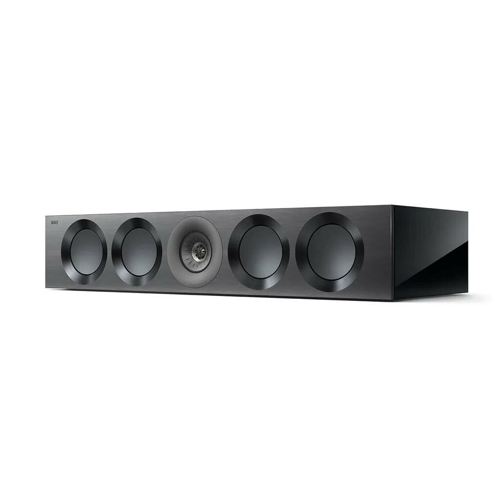 KEF KEF フラッグシップ・センタースピーカー(ハイグロス・ブラック・グレイ)1本 REFERENCE-4META-BG KEF