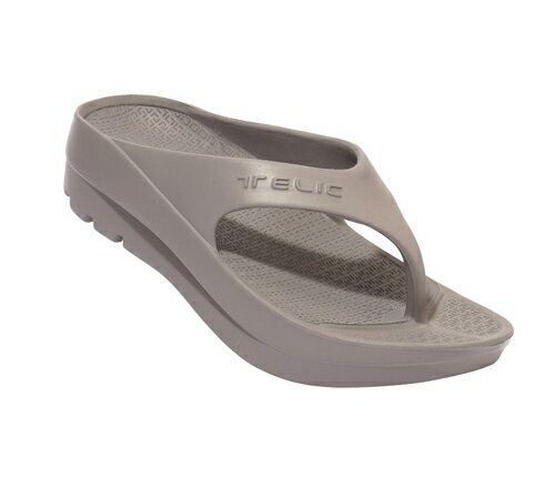 W-FLIPFLOP-AG-XL TELIC リカバリーサンダル（Ash gray・サイズ：XL(27.5-28cm)）