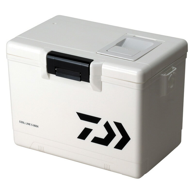 【返品種別A】□「返品種別」について詳しくはこちら□◆様々なフィッシング＆アウトドアシーンで活躍するコンパクトクーラー◆ワカサギや管理釣り場、波止や海釣り公園での小物釣りなど◆上フタが外せて洗いやすいフリージョイントタイプ◆冷気を逃がしにくく、魚をしまう際に便利な投入口付き■　仕　様　■容量：8L自重(本体のみ)：1.7kg内寸(一番狭い所)：幅280×奥行150×高さ190mm外寸(一番広い所)：幅350×奥行230×高さ250mm断熱仕様：スチロール上フタの断熱材はスチロールです。標準装備：ベルト、投入口、一体スノコ[03132388ダイワ]ダイワアウトドア＞アウトドア用品＞クーラーボックス・保冷剤