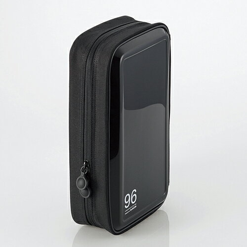 エレコム CD/DVDファスナーケース 96枚収納（ブラック） CCD-H96BK