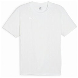 PJ-659369-04-M プーマ サッカー メンズ teamFINAL トレーニング シャツ（PUMA WHITE・サイズ：M） PUMA