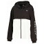 PJ-525220-01-M プーマ レディース クロスウーブンジャケット（PUMA BLACK・サイズ：M） PUMA