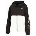 PJ-525220-01-XL プーマ レディース クロスウーブンジャケット（PUMA BLACK・サイズ：XL） PUMA