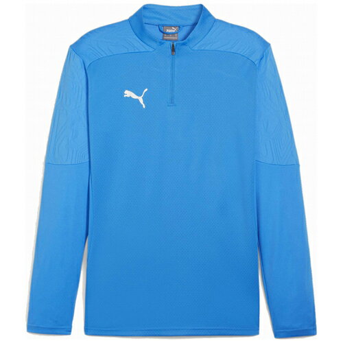 PJ-659366-02-XXL v[} TbJ[ Y teamFINAL g[jO 1/4 WbvgbviIGNITE BLUEETCYFXXLj PUMA