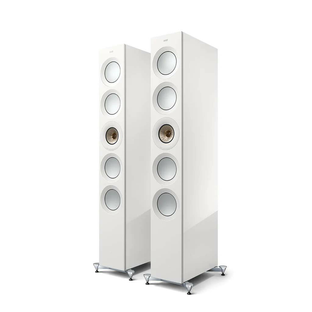 REFERENCE-5META-WC KEF トールボーイ型スピーカー（ハイグロス・ホワイト・シャンパン）【ペア】 KEF