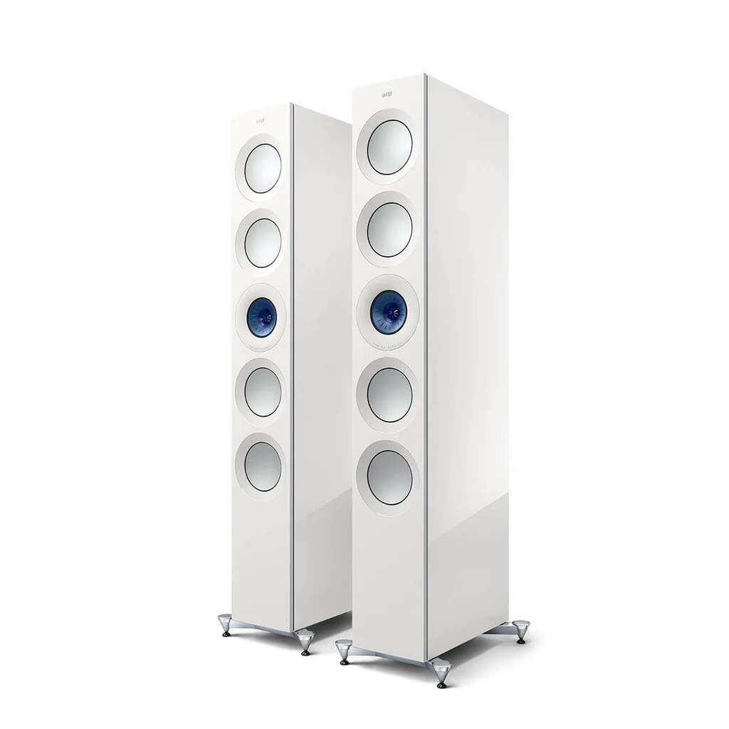 REFERENCE-5META-WB KEF トールボーイ型スピーカー（ハイグロス・ホワイト・ブルー）【ペア】 KEF