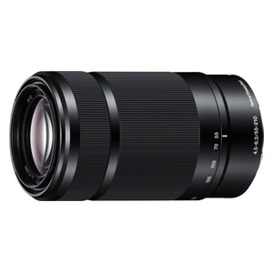 SEL55210-B ソニー E 55-210mm F4.5-6.3 OSS（ブラック） ※Eマウント用レンズ（APS-Cサイズミラーレス用）