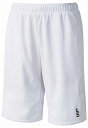 GOS-PP2340-30-XL ゴーセン ユニセックス ハーフパンツ(ホワイト・サイズ:XL) GOSEN