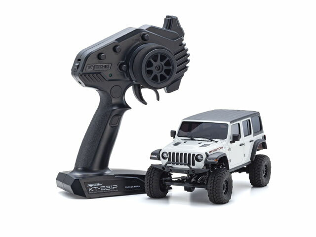 京商 ミニッツ4X4 MX-01 r/s ジープ ラングラー ルビコン ホワイト【32536W】 ラジコン
