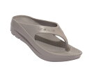 W-FLIPFLOP-AG-S TELIC リカバリーサンダル（Ash gray・サイズ：S(23-23.5cm)）