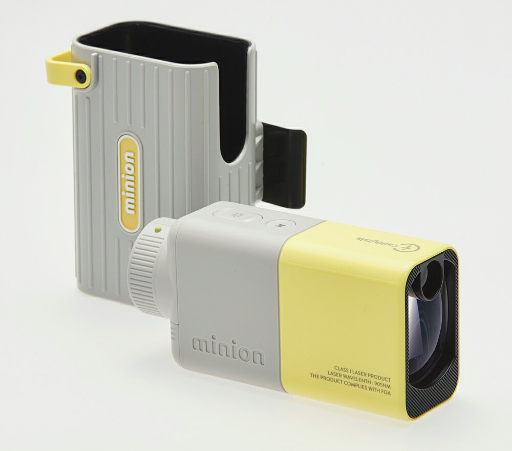 GOLFZON Japanレーザー距離計Caddy Talk minion イエロー