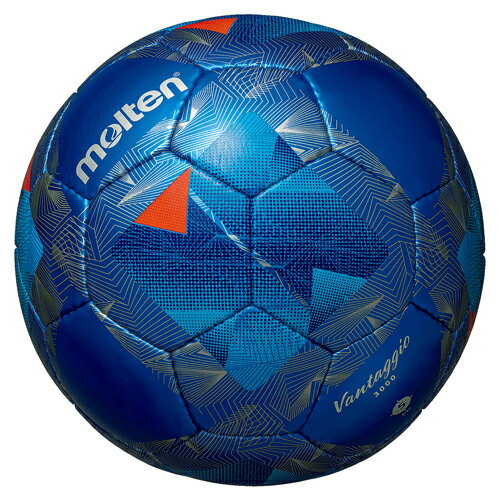 モルテン サッカーボール 5号球 ヴァンタッジオ3000(メタリックブルー×ブルー) F5N3000-BB molten