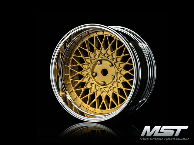 Wheel - ABCホビー 【再生産】501 832103GD S-GD 501 オフセット可変ホイール 4ヶ入り【6632】 ラジコンパーツ